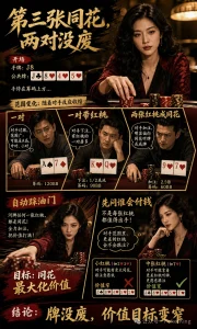 【EV扑克】转牌第三张同花落地，两对还能继续吗？先问三件事再决定-EV德州扑克